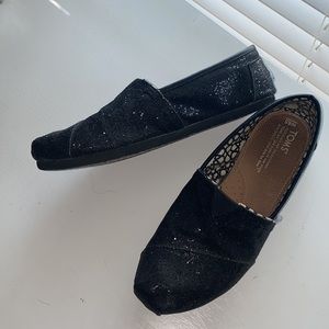 Glitter Toms Loafers